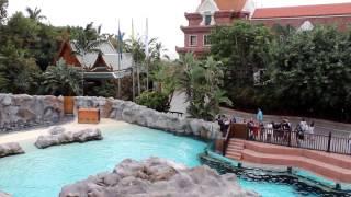 Siam Park,en Los Americas,con Svetlana Markova 01.01.2015