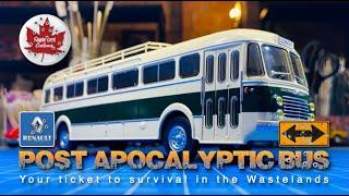 1:43 Renault bus (320) post apocalyptic survivors' ride