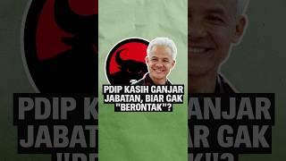 PDIP Kasih Ganjar Jabatan, Biar Gak "Berontak"?