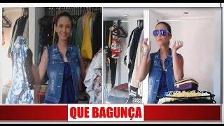 ARRUMANDO MEU GUARDA-ROUPAS