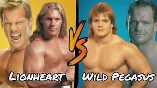 Masterz Of Mayhem TV - Classic Wrestling - Wild Pegasus (Chris Benoit) Vs Lionheart (Chris Jericho)