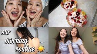 Morning routine БЛИЗНЕЦОВ // Kagiris twins