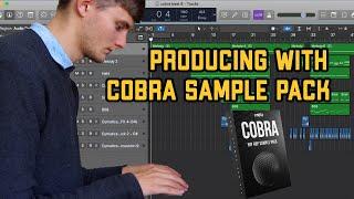 Producing Beats With Cymatics COBRA Sample Pack! #kingofbeats