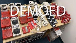 Large Fire Alarm Unboxing of Demoed Parts Episode 3