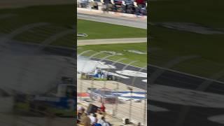 Layne Riggs crashes at Texas Motor Speedway