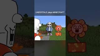 3 - If UNDERTALE played MINECRAFT (Animation)