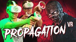 Let's Play Propagation VR - Fighting Zombies in VR