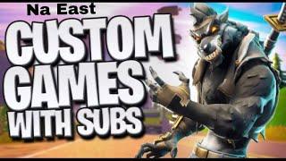 *LIVE*Fortnite Customs(NA East) Scrims #1 Lxftz