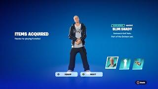 Fortnite Item Shop, January 13th 2024 - BUYING THE SLIM SHADY SKIN!!! (Eminem)