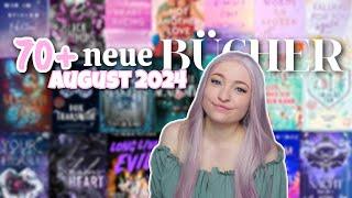 70+ neue Bücher im August Teil 2  | BUCH NEUERSCHEINUNGEN August 2024 | Dark Romance ️ Romantasy