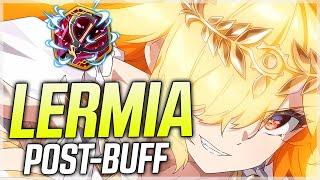 POST-BUFF LERMIA HAS INFINITE S3 with CREATION & DESTRUCTION ARTIFACT!! - Epic Seven