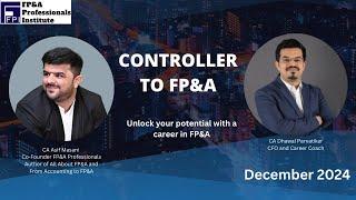 Controller to FP&A || December ||