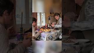 cozy meal with grandparents' children️ #country #cooking #village #viralvideo #cookingchannel