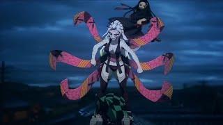 Nezuko vs Daki Fight [English Dubbed]