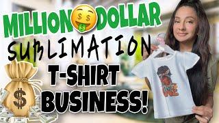 How to Sublimate T-Shirts for Successful Million Dollar Business