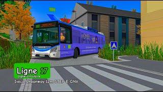 [OMSI 2] GPM - Ligne 17 - Iveco Urbanway 12m 3p VOITH STEP-E GNV [KICKDOWN]