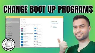 How to Change Boot Up Programs