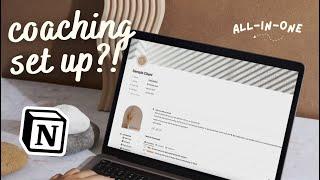 Organize Your Coaching Business & Client Portal with Notion? | Powerful Template Tour