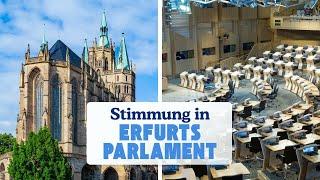 Was geschieht im Parlament zu Erfurt?