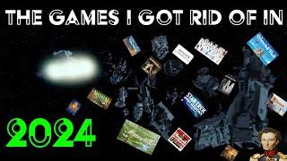 The games i got rid of in 2024