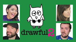 Drawful 2: DRAWING CONTEST! Ellen vs Mike vs Jane vs Andy (Challenge of the Week)