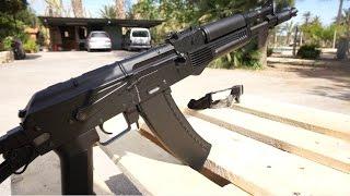 FULL METAL Airsoft Gun Review [AK 104 replica, CM040B ]