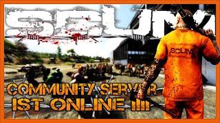 COMMUNITY Server in SCUM Online und wir STERBEN direkt zu Anfang !!! | Lets Play SCUM