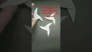 #Орігамі #сюрікен #origami #shuriken #easy #paper #а4 #Ukraine #relax #nature #handmade #hobby #game