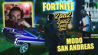 ILLOJUAN en FORTNITE Modo San Andreas ¡RUBIUS SALVANDO LA SQUAD! *Mejores Momentos*