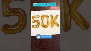 Drawing realistic foil balloons with Oil Pastels | 50k special #oilpastel #50ksubscribe 