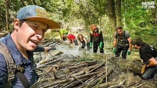 Chantier Castor avec Baptiste Morizot : la rivière RÉPOND FORT !