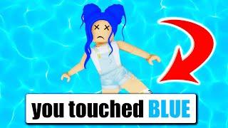 BROOKHAVEN, But I CAN'T Touch The COLOR BLUE!! | JKREW GAMING