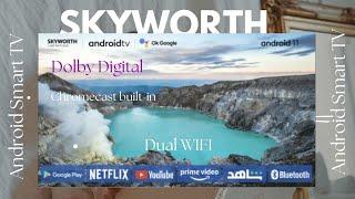 ⭕Skyworth Smart TV 43 Android unboxing and setup