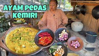 WES TAU MASAK AYAM PEDAS KEMIRI GURUNG LUR ..?