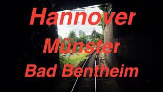 200 km/h! Führerstandsmitfahrt Hannover - Münster - Bad Bentheim