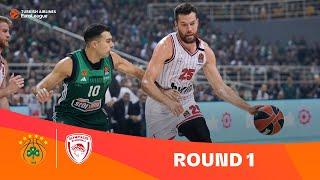 Olympiacos wins in Athens! | Round 1, Highlights | 2023-24 Turkish Airlines EuroLeague