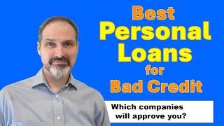 Best personal loans for people with bad credit scores in the USA in 2024