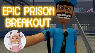 EPIC PRISON BREAKOUT! [OBBY] - Roblox Gameplay Walkthrough Speedrun No Death [4K]