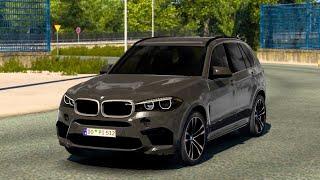 BMW X5M (2015) - GAMEPLAY - ETS2 - MOD - CrashedGamer - 2024