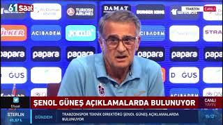 Trabzonspor Teknik Direktörü Şenol Güneş’ten Umut Bozok açıklaması