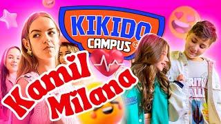 Kamil und Milana ️ SIND WIEDER ZUSAMMEN! Schulliebe auf dem Shule! | KiKiDo Campus German