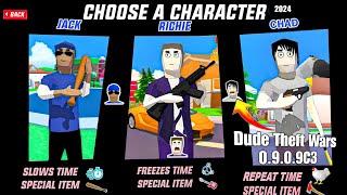 DUDE THEFT WARS ALL CHARACTER & This New Update (0.9.0.9c3) Chad is Coming here