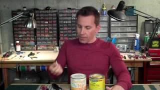Building a Guitar Wood Screw Tip - Billy Penn 300guitars