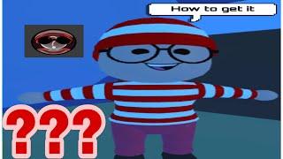 How to get the Waldo skin in Dropblox (Roblox fall guys )