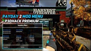 Payday2 Mod Menu 2024 - Cheat Menu P3DHack Premium Full Tutorial (Easy) Working 100%