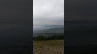 Steamboat Springs from high view.