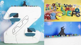 Alphabet Lore Giant Z _ Making clay & Stopmotion Animation