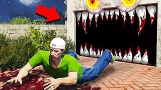 FRANKLIN'S NIGHTMARE GARAGE in GTA 5! Scary Garage in GTA 5