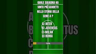 Quiz sul Calcio #1