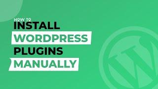 How to Install WordPress Plugins Manually in 2021 (6 Simple Steps) Part-1